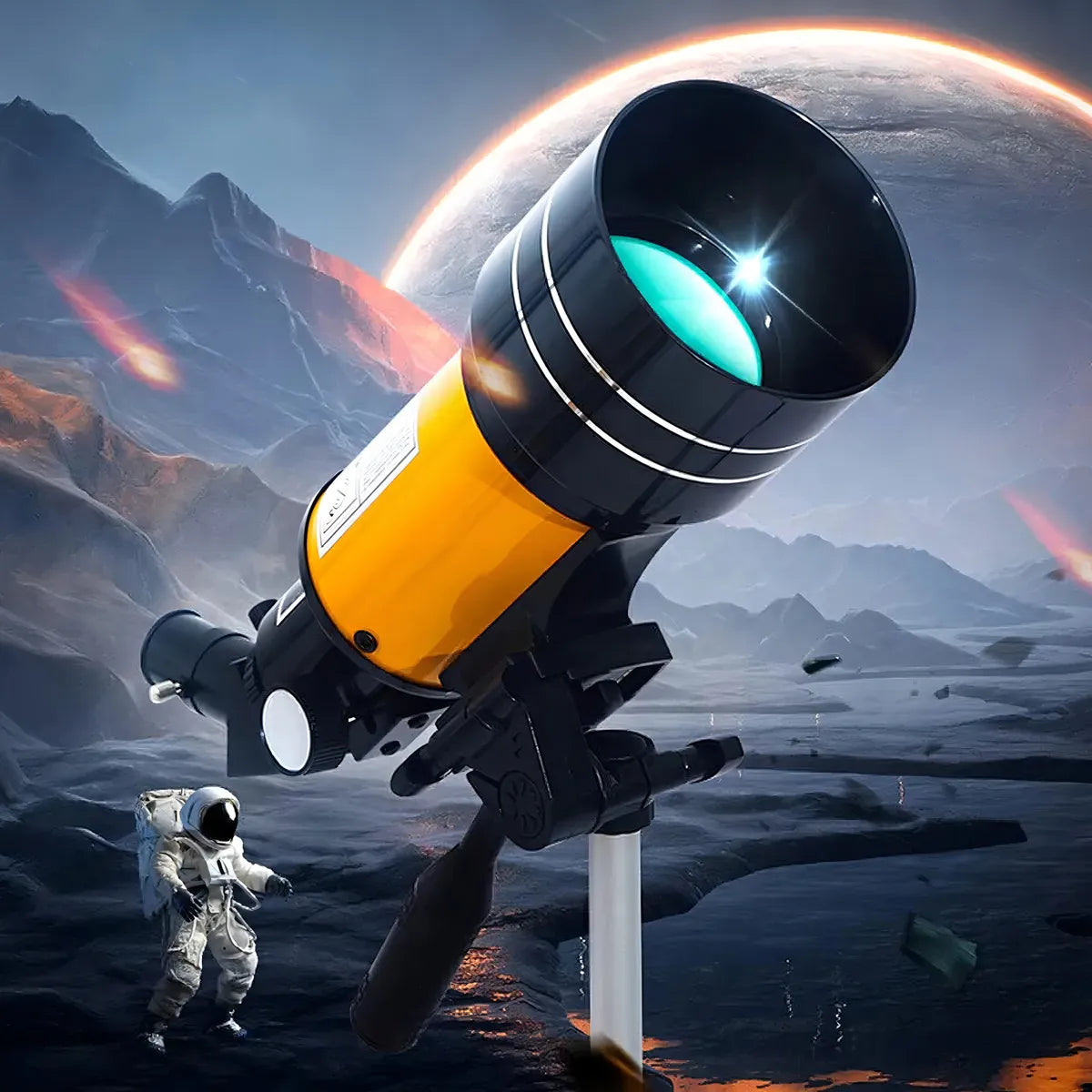 Telescopio Astronómico Refractor HD