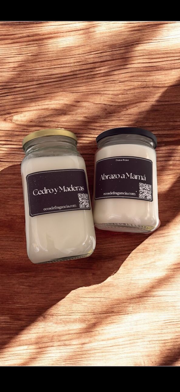 Velas Aromáticas Ecos De Fragancia
