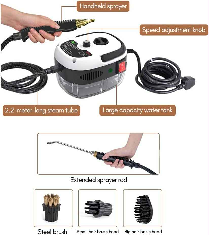 Maquina de Limpieza a Vapor Presurizada