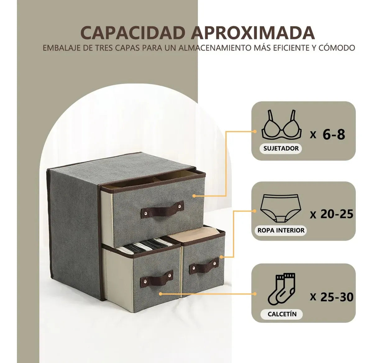 Cajonero plegable