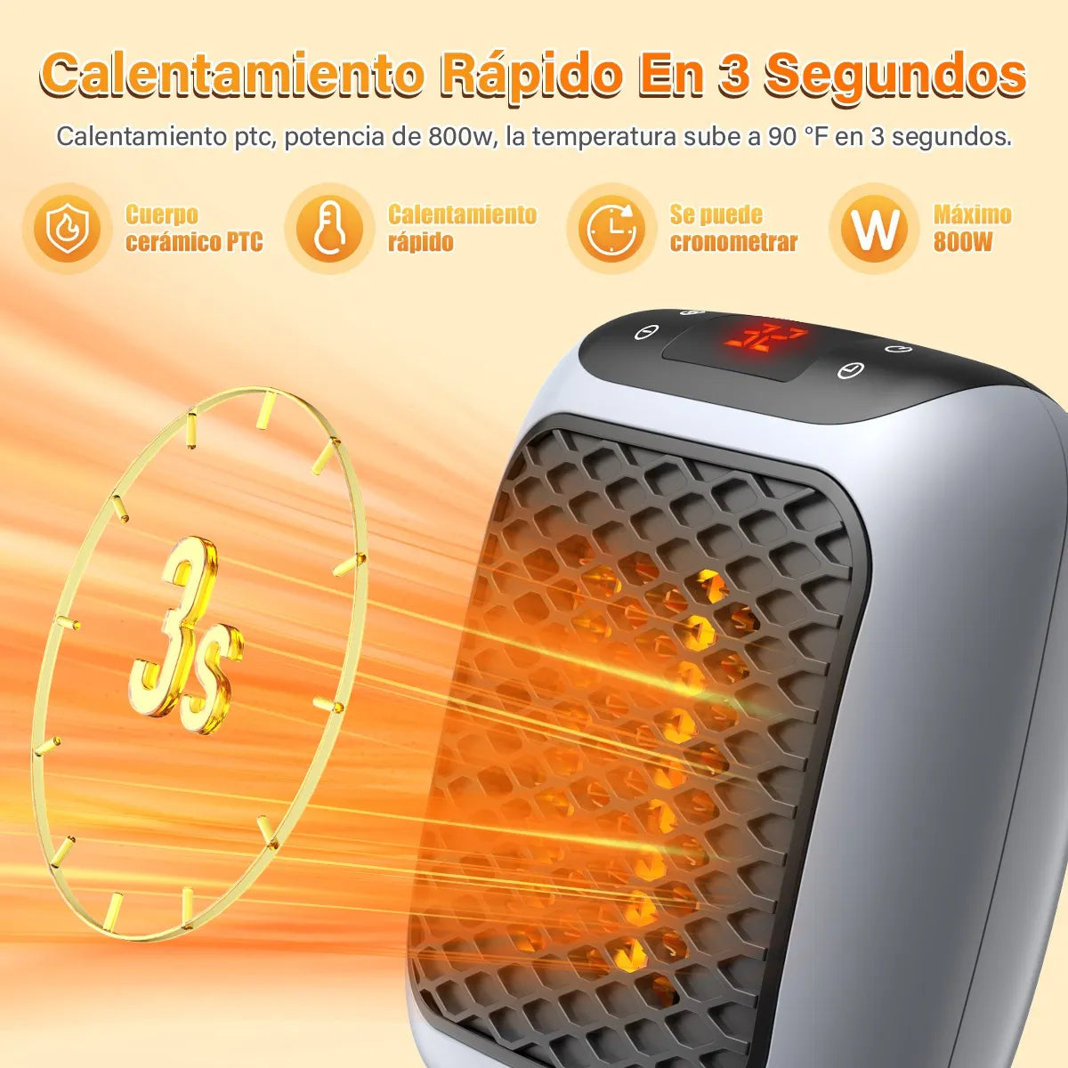 Mini Calenton de 800 Wats