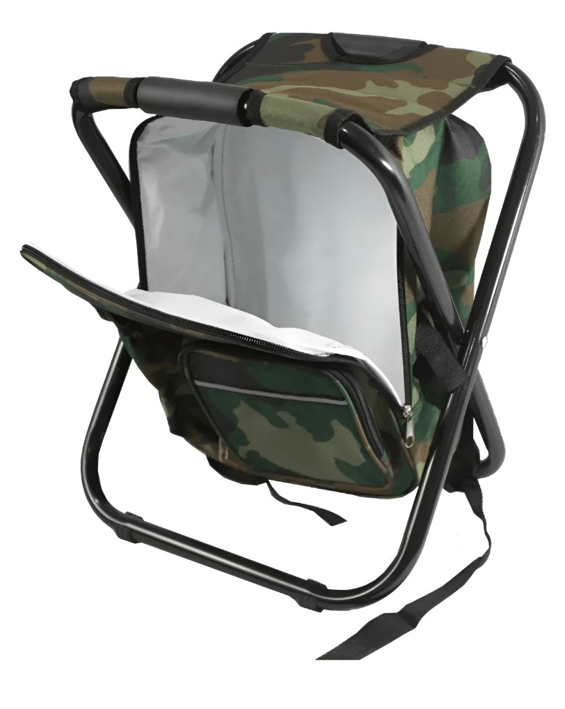 Silla Plegable con Hielera Frío o Calor Integrada Portátil