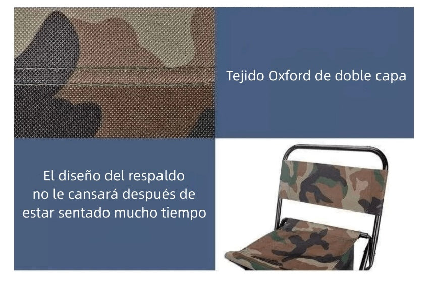 Silla Plegable con Hielera Frío o Calor Integrada Portátil