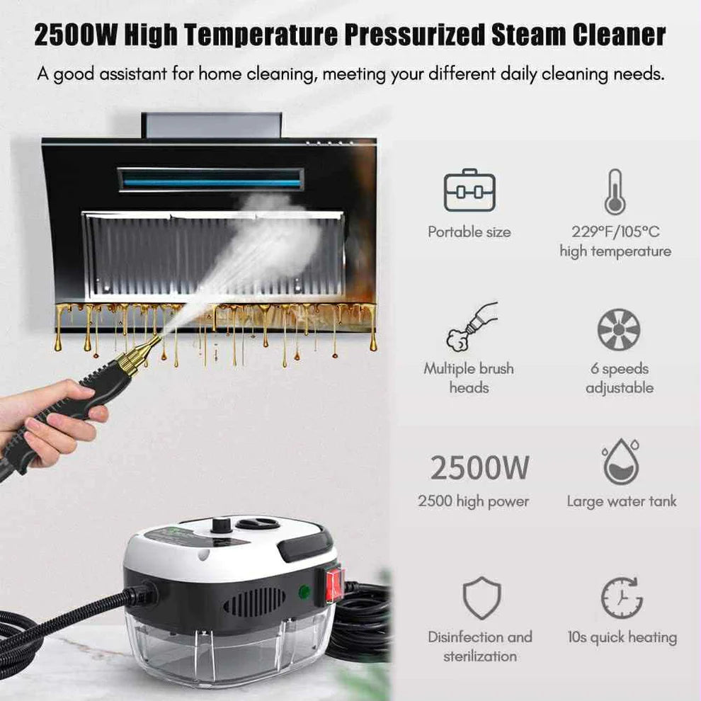 Maquina de Limpieza a Vapor Presurizada