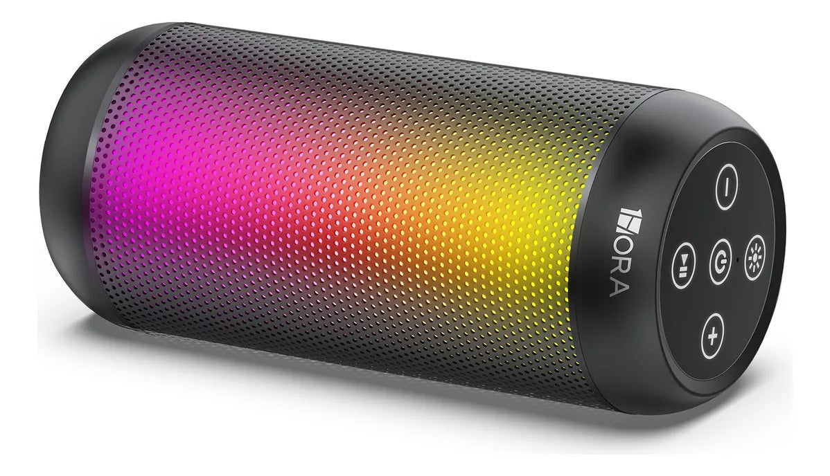 Bocina Bluetooth 10W, luces LED