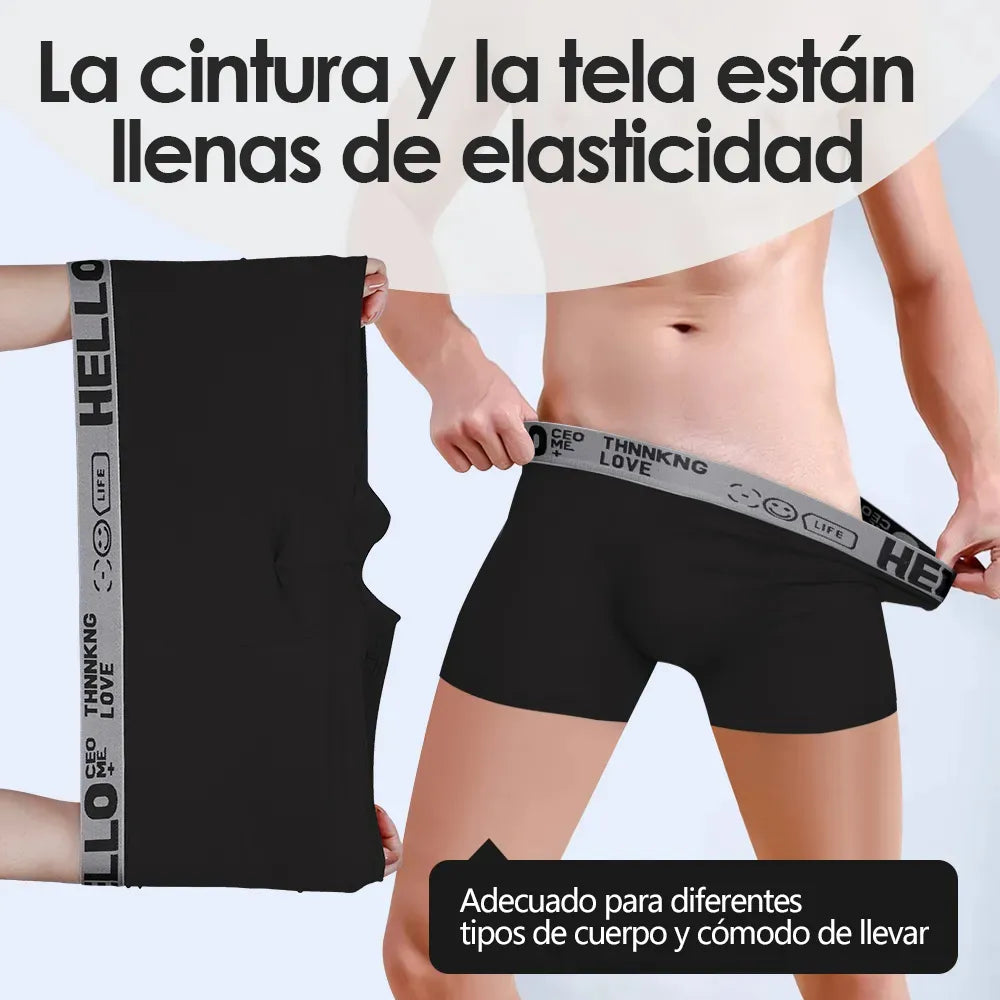 10 Bóxer Caballero Pack Ropa Interior Algodón