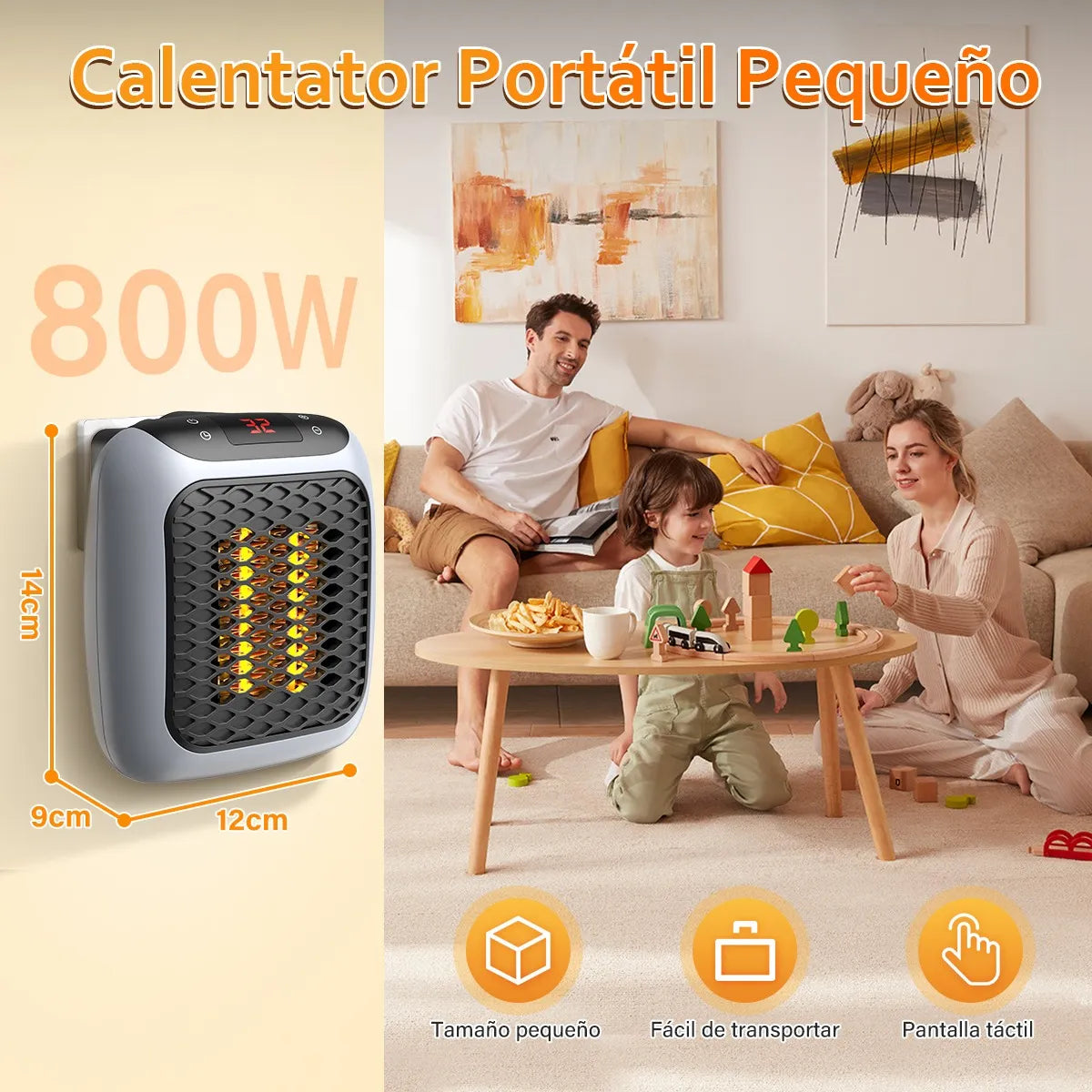 Mini Calenton de 800 Wats